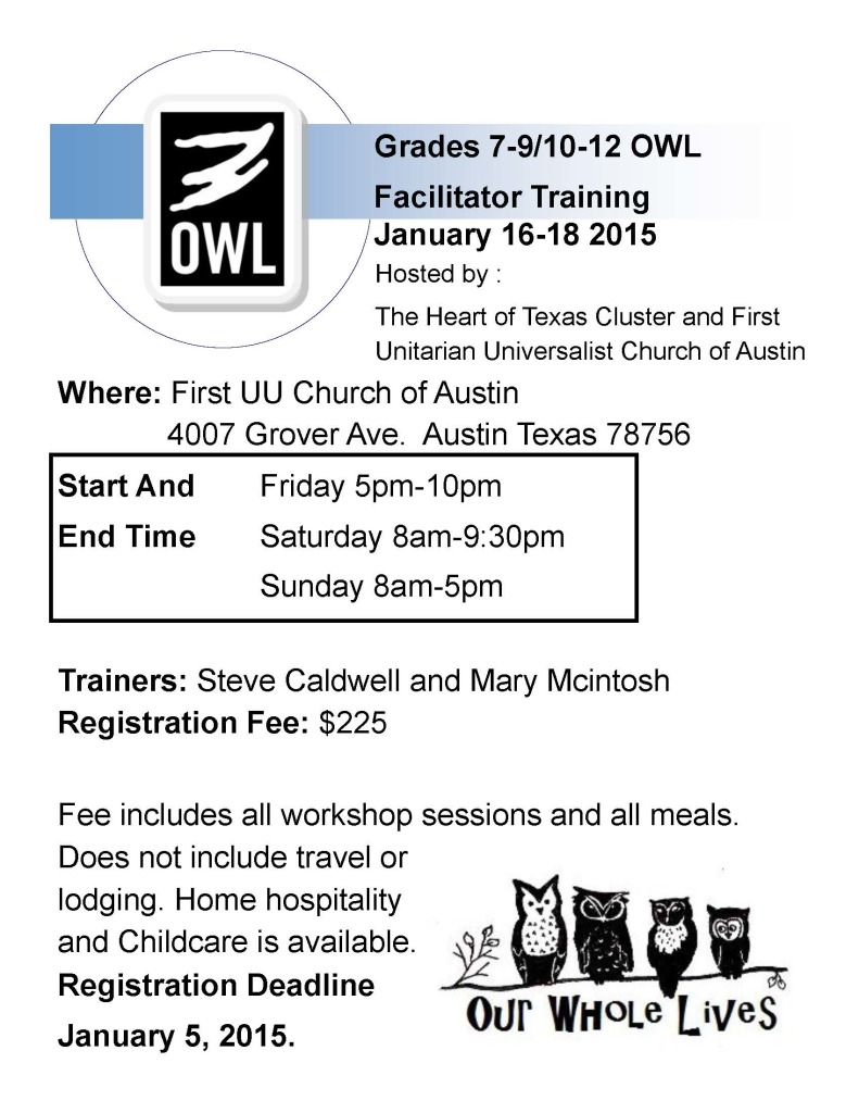 Owl Save the Date